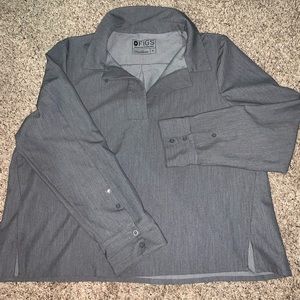 Graphite Figs Scrub Top